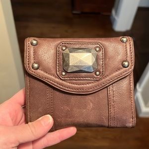 Beautiful brown leather wallet in excellent condition